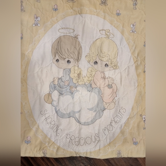 Other - Vtg Precious Moments Baby blanket quilt